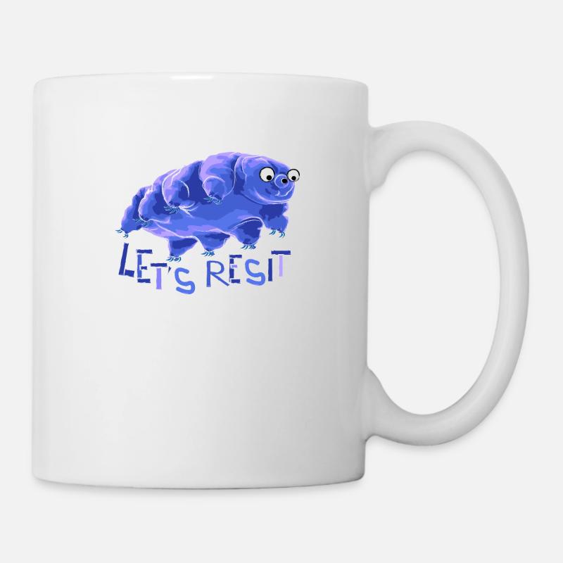 Résistons ! – Rebelle Tardigrade - Mug blanc - blanc