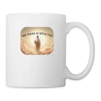 The Bass Is With You - Tasse - Weiß - Rechts