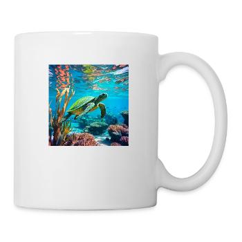 The Sea Turtle - Mug - white - Right