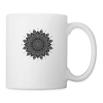 Tibetan Mandala by Owan - Mug blanc - blanc - Droite