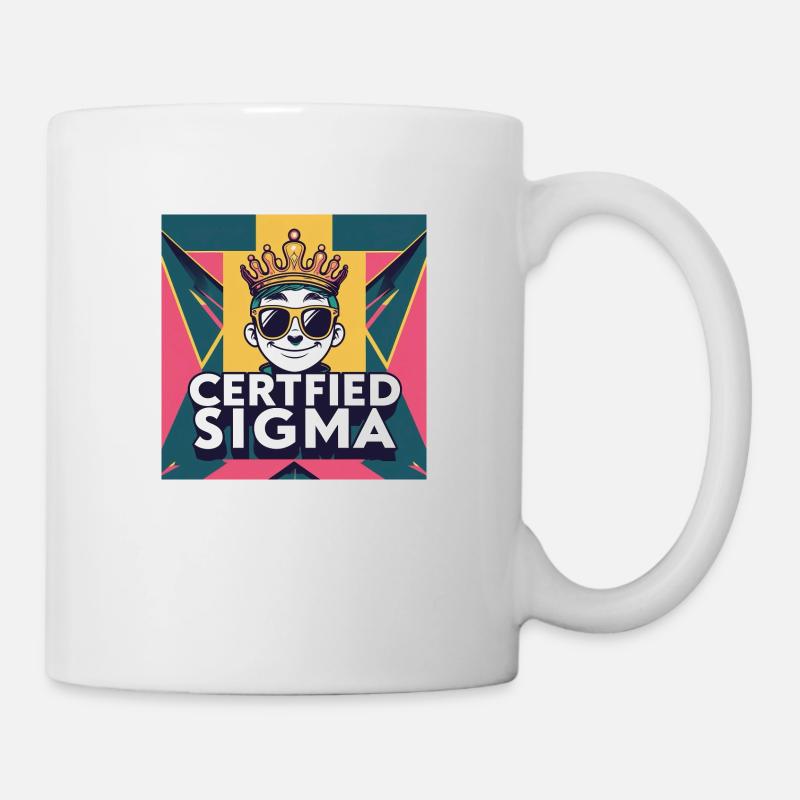 Certified sigma - Mug - white
