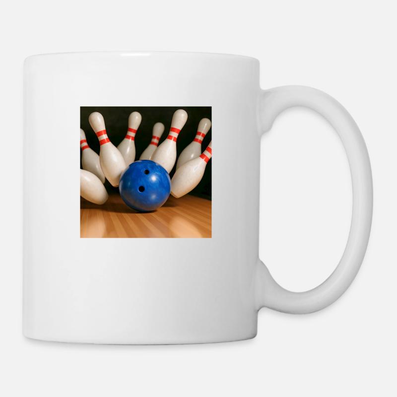 Sports - Bowling - Mug - white