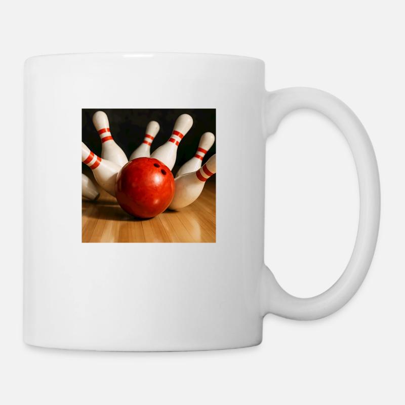 Sports - Bowling - Mug - white