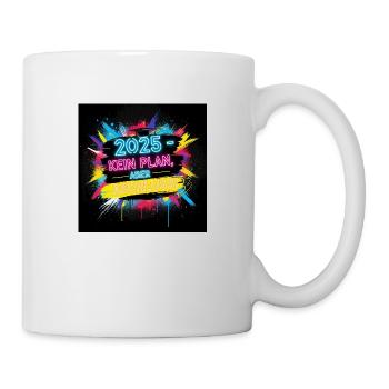 Design élégant de la remise des diplômes 2025 - Parfait - Mug blanc - blanc - Droite