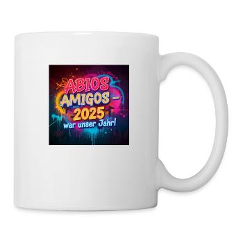Design élégant de la remise des diplômes 2025 - Parfait - Mug blanc - blanc - Droite