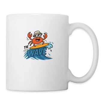 Surfer crab - Mug - white - Right