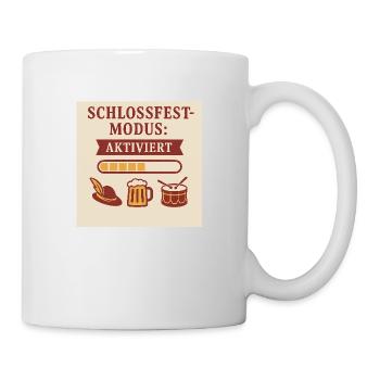 Schlossfestmodus - Aktiviert - Tasse - Weiß - Rechts