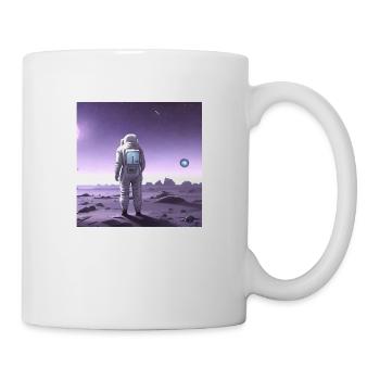 Astronomie Astronaute Lonely Space Universe - Mug blanc - blanc - Droite