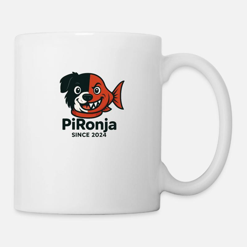 PiRonja Rahmen weiß - Tasse - Weiß