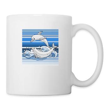 Delphine - Tasse - Weiß - Rechts