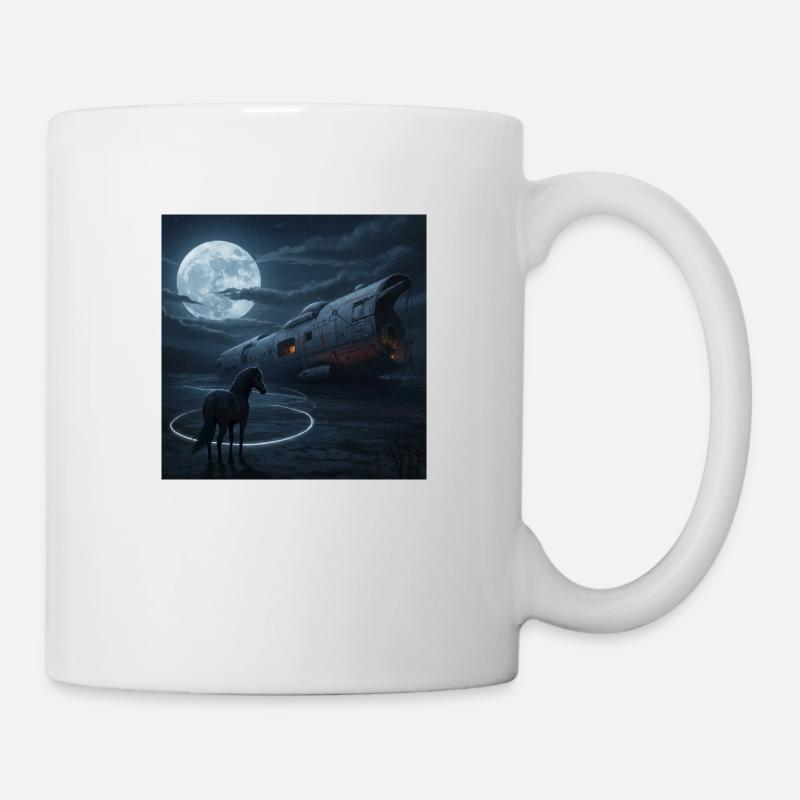 Vol de nuit vers l’inconnu - Mug blanc - blanc