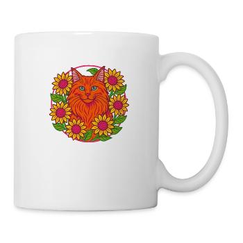 Maine Coon Cat - Mug - white - Right
