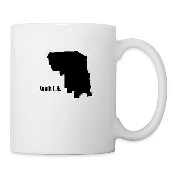 SOUTH L.A. Noir - Mug blanc - blanc - Droite