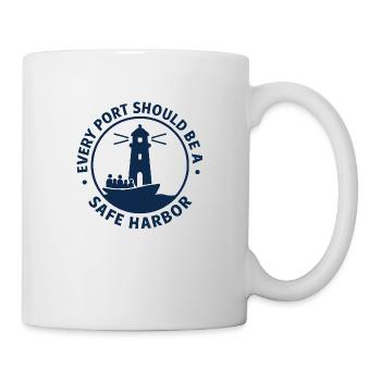 Chaque port doit être un port sûr - Mug blanc - blanc - Droite