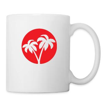 INDONET Logo - Mug blanc - blanc - Droite