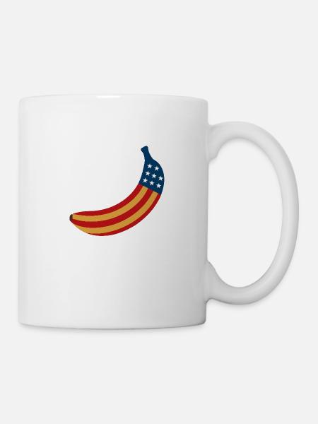 Bananamerica II - Tasse - Weiß