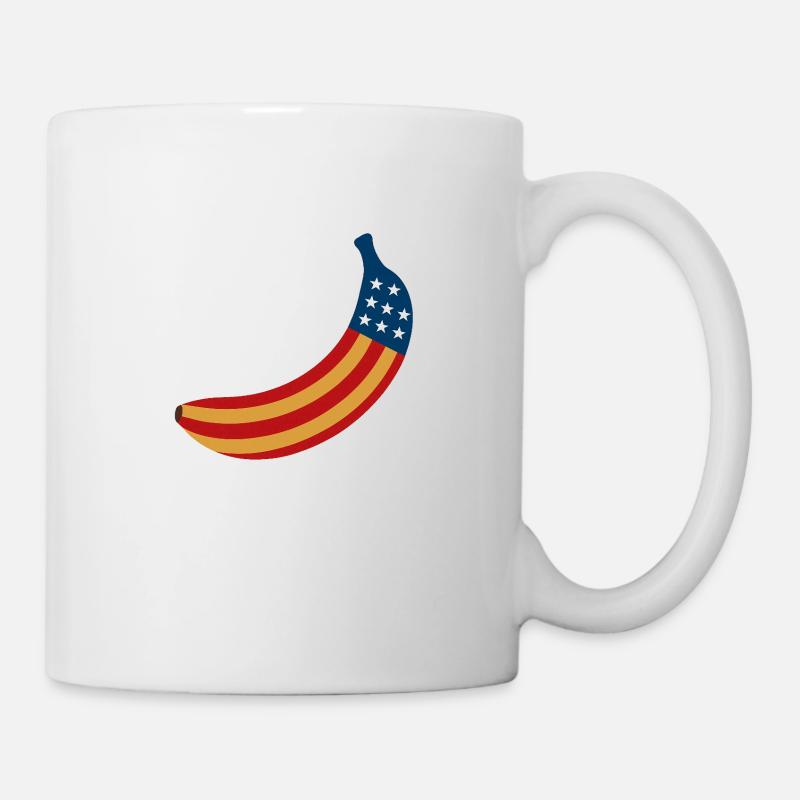 Bananamerica II - Tasse - Weiß