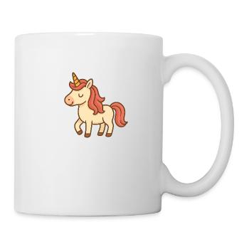 Einhorn - Tasse - Weiß - Rechts