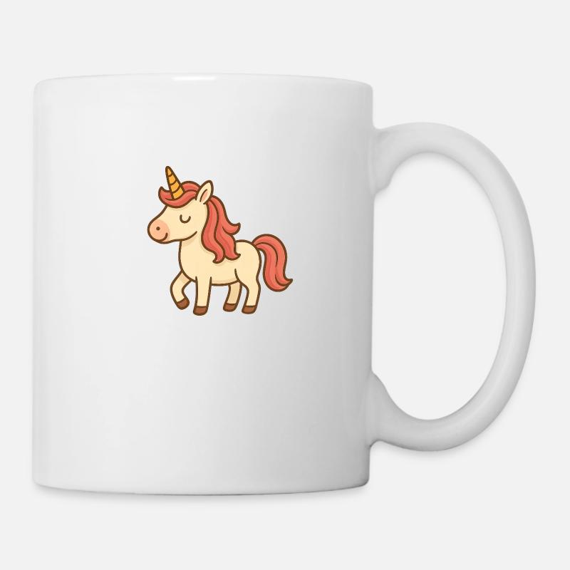 Licorne - Mug blanc - blanc