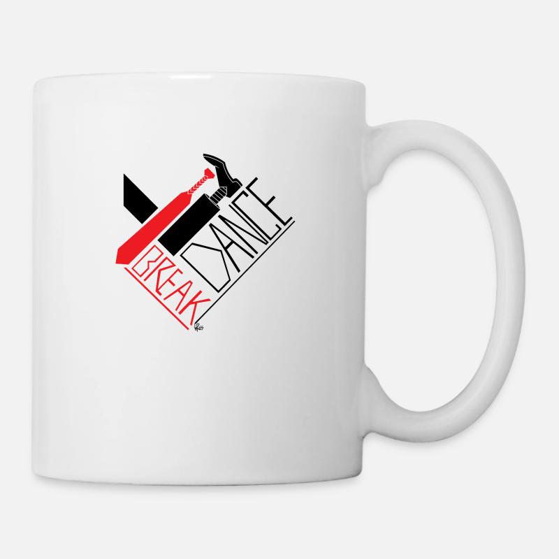 Break Dance - Tasse - Weiß