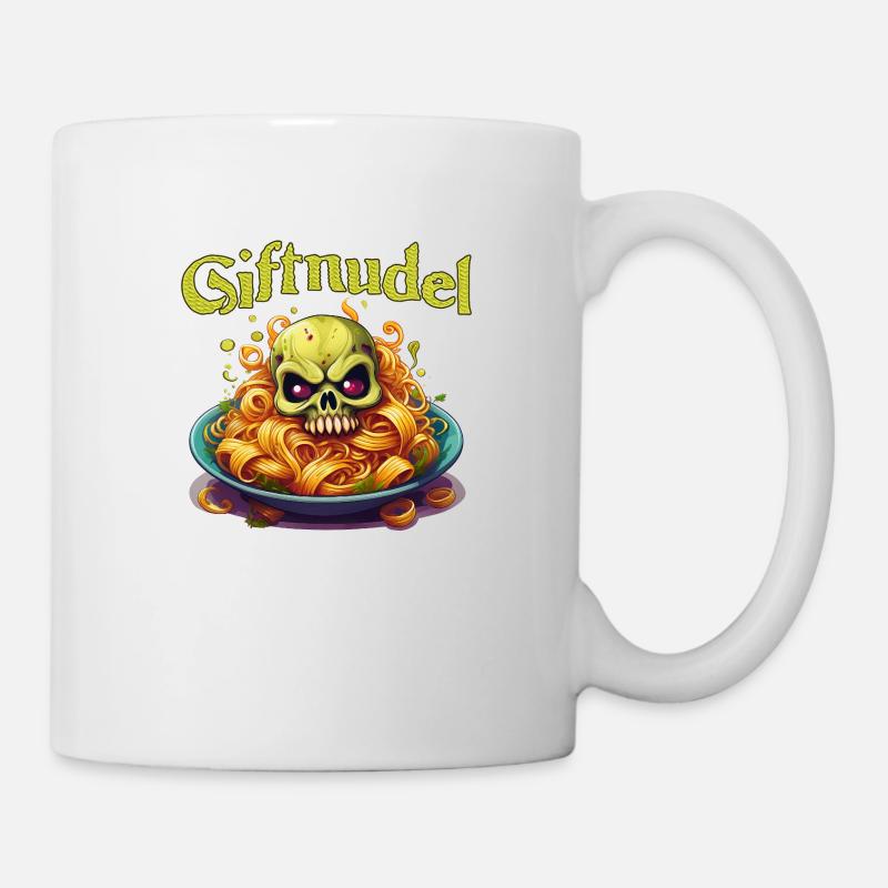 Giftnudel - Tasse - Weiß