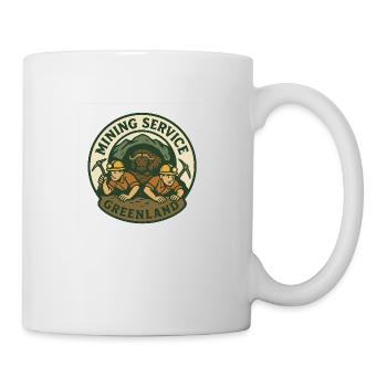 Mining - Tasse - Weiß - Rechts