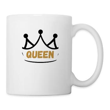 Queen - Tasse - Weiß - Rechts