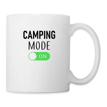 Mode Camping On - Camping-car - Extérieur - Tente - Mug blanc - blanc - Droite