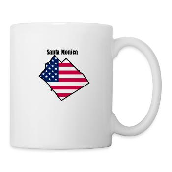 Santa Monica, Los Angeles - Mug - white - Right