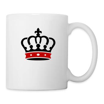 Crown King Symbol - Mug - white - Right