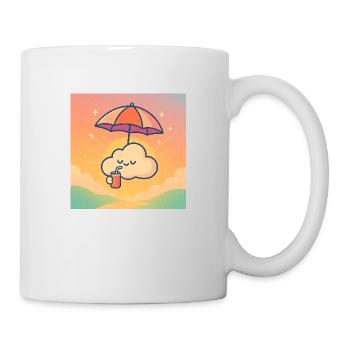Nuage Chill – Sérénité d’Été - Mug blanc - blanc - Droite