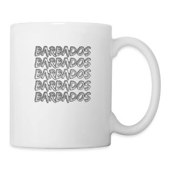 Voyage Barbade - Mug blanc - blanc - Droite