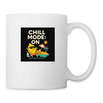 Chill Mode : ON – Citron en Vacances - Mug blanc - blanc - Droite