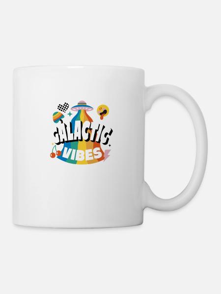 Galactic Vibes - Tasse - Weiß