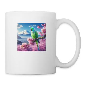 Parrot love - Mug - white - Right