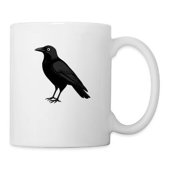 Raven - Crow - Mug - white - Right