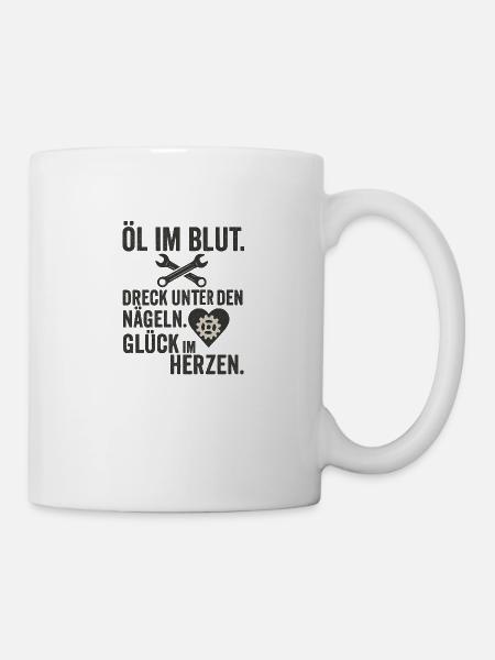 Tuning - Tasse - Weiß