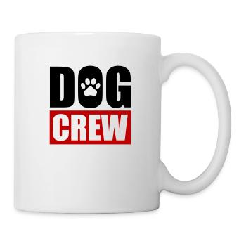 Hunde Crew - Tasse - Weiß - Rechts