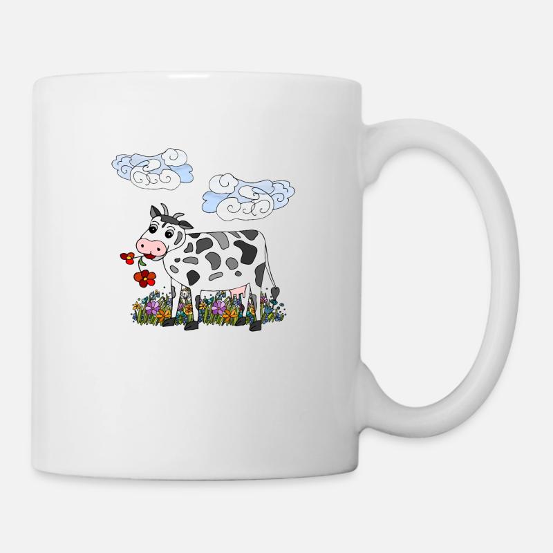 Kuh - Tasse - Weiß