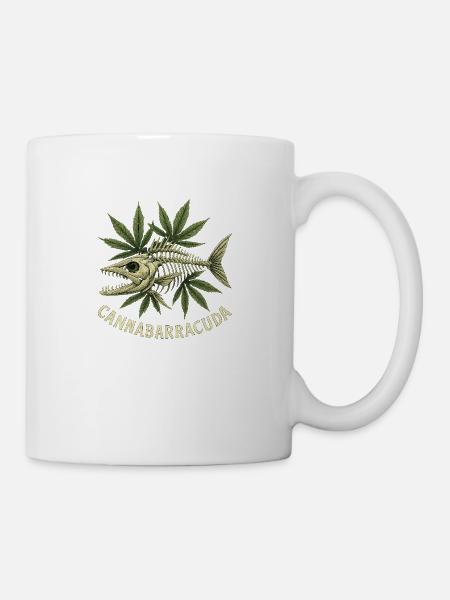 Cannabarracuda - Tasse - Weiß