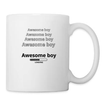Awesome boy - Mug blanc - blanc - Droite