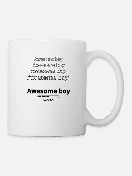 Awesome boy - Mug blanc - blanc