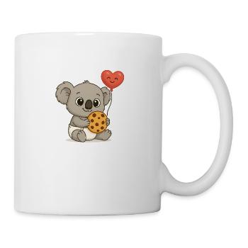Bébé Koala - Mug blanc - blanc - Droite