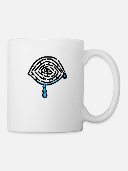 Eyetears Labyrinth - Tasse - Weiß
