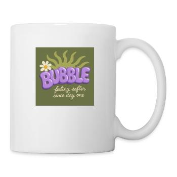 BUBBLE – Feeling Softer Since Day One - Mug - white - Right