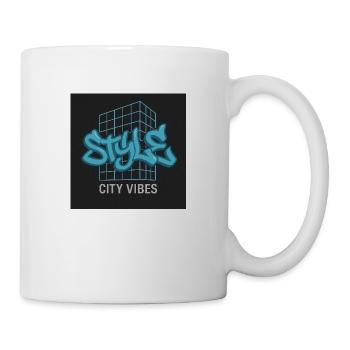 STYLE – City Vibes Graffiti - Mug blanc - blanc - Droite
