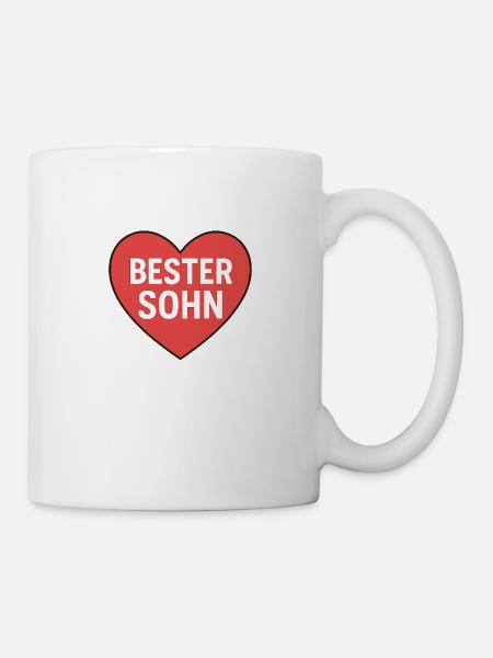 BESTER SOHN - Tasse - Weiß