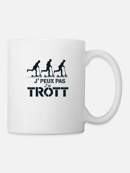 Ich kann keinen Roller haben - Tasse - Weiß