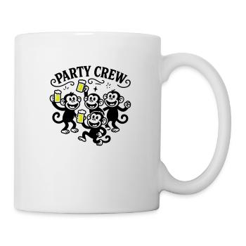 Party Crew Monkey Beer - Mug - white - Right