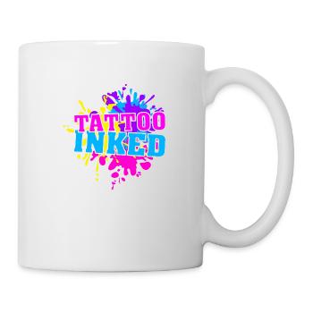 Tattoo Inked Splash - Tasse - Weiß - Rechts